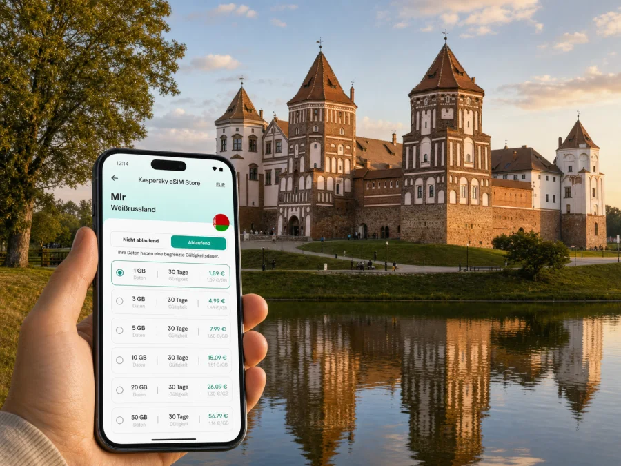 Mir eSIM: Internet für die Reise