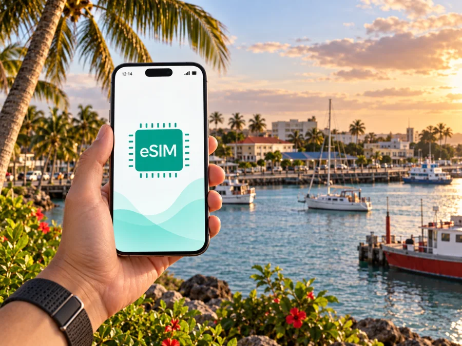 Nuku'alofa: eSIM für mobiles Internet in Tonga