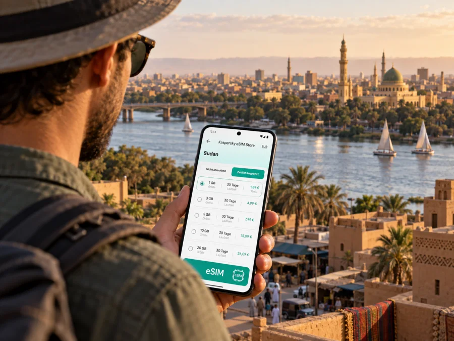 Omdurman eSIM: Internet und mobile Verbindung