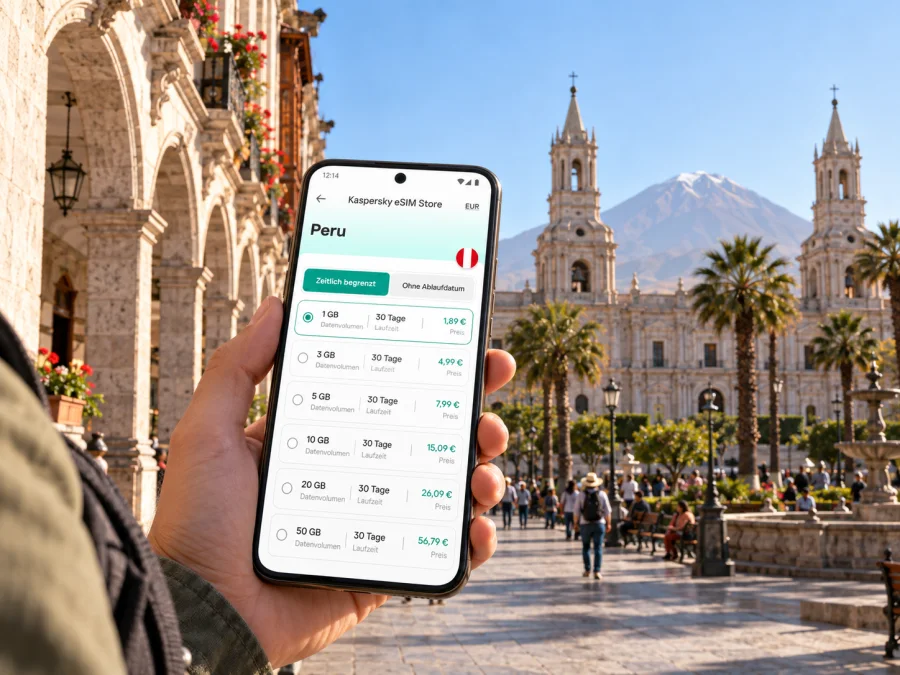 Arequipa: eSIM für mobiles Internet in der Stadt