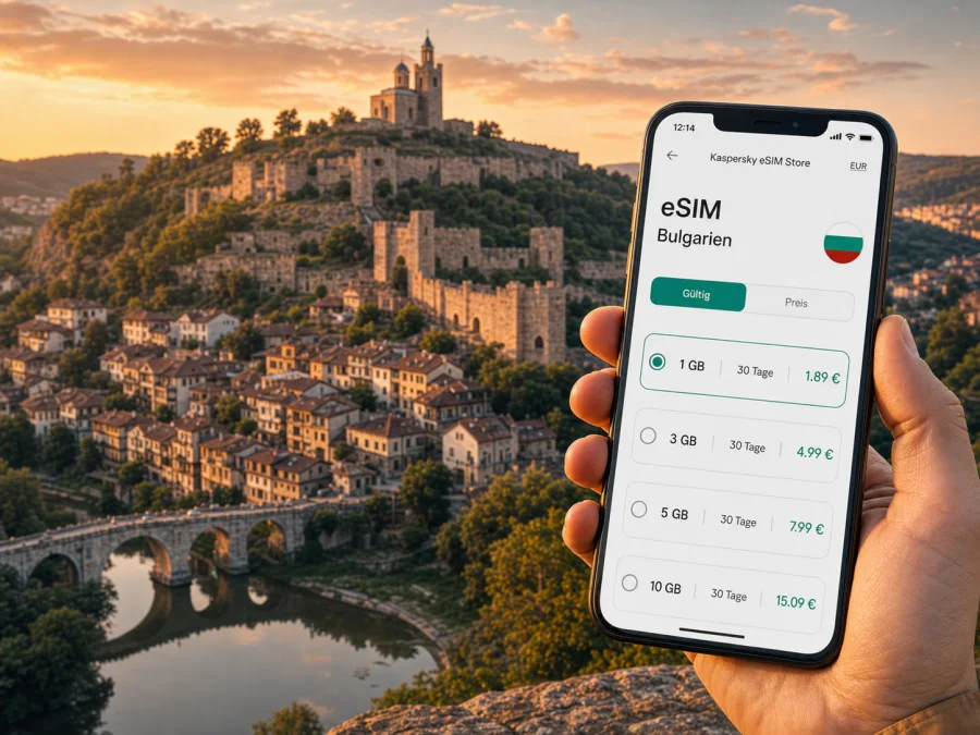 Veliko Tarnovo eSIM: Internet für Ihre Reise