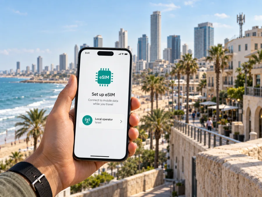 XFONE eSIM in Israel: Verfügbarkeit prüfen