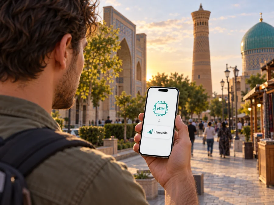 Uzmobile eSIM in Usbekistan: Was prüfen?