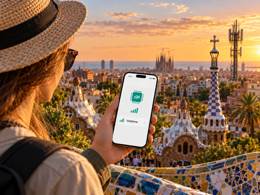 Vodafone eSIM in Spanien: Aktivierung und Hinweise