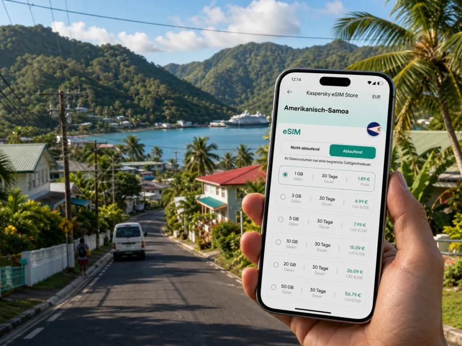 Faleniu eSIM: mobiles Internet auf Reisen