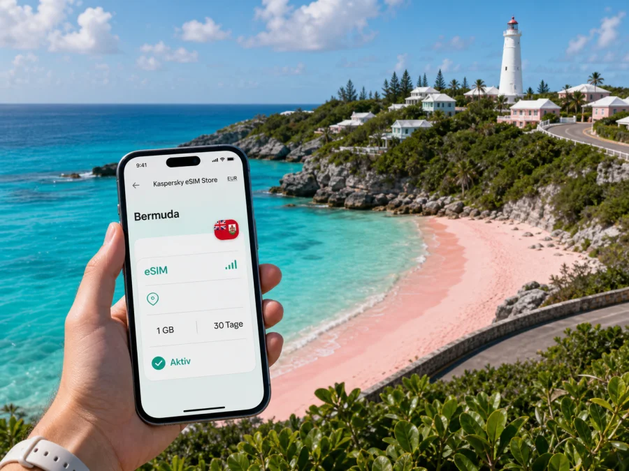 Southampton eSIM: Internet für Bermuda-Reisen