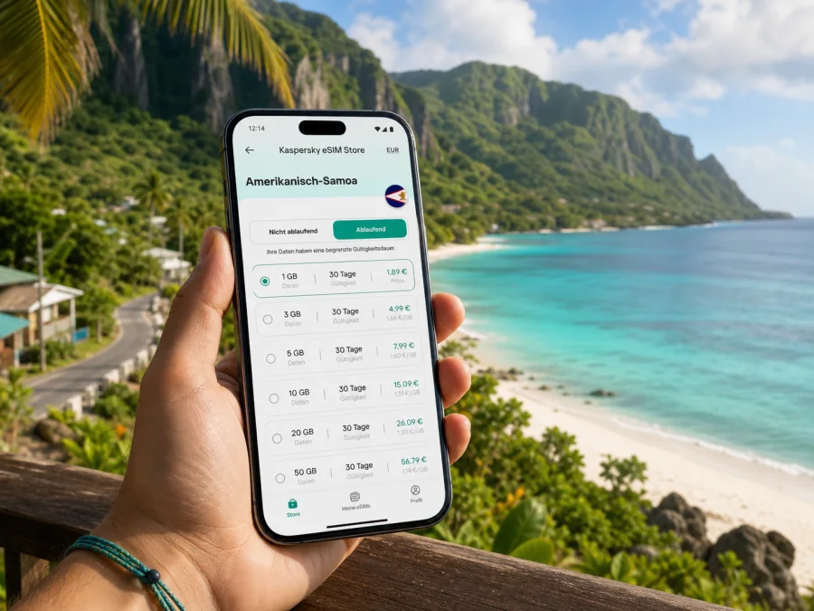 eSIM Ofu: mobiles Internet für die Reise