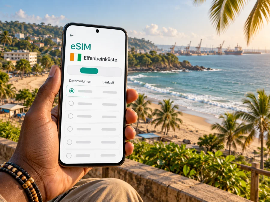 San Pedro eSIM: mobiles Internet in der Elfenbeinküste