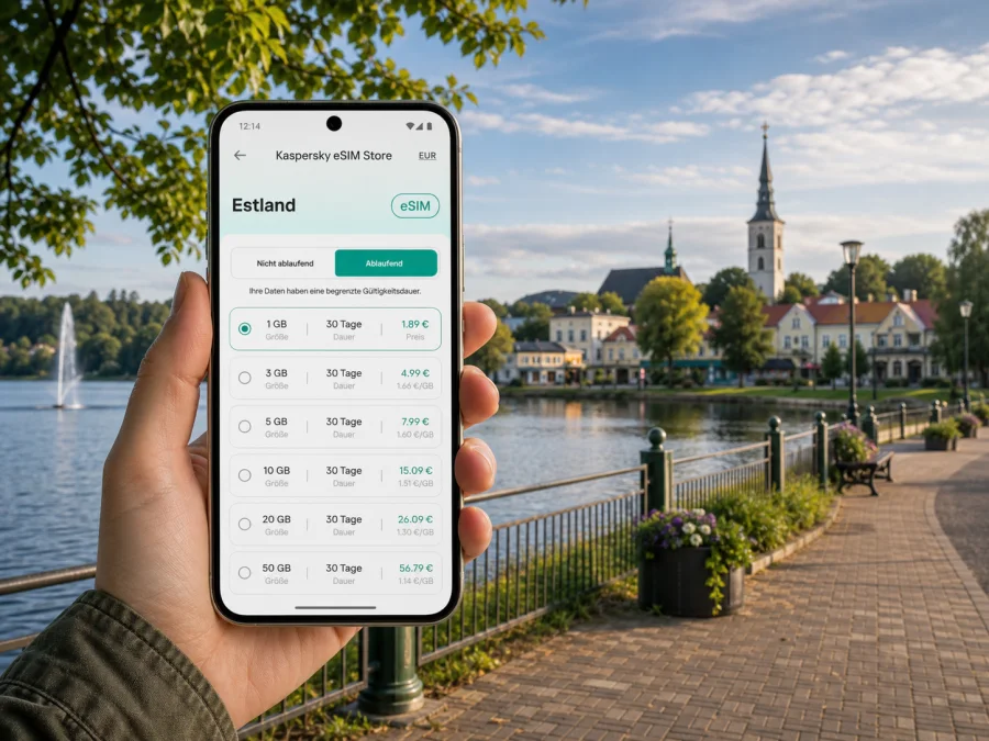 Voru eSIM: Internet und mobile Verbindung