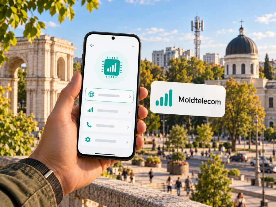 Moldtelecom eSIM in Moldawien: Aktivierung prüfen
