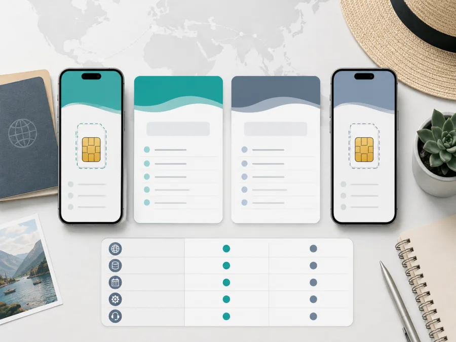 Kaspersky eSIM Store Test für Reisen