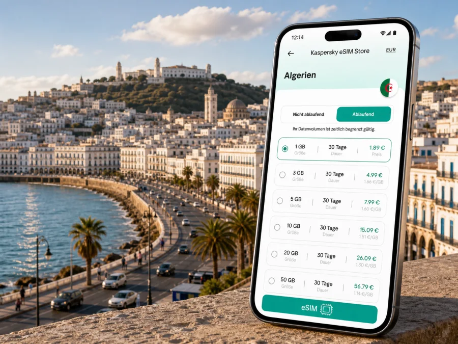Algier eSIM: Internet und mobile Verbindung