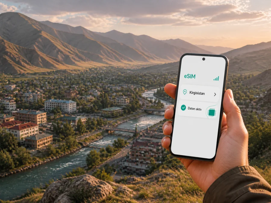 Naryn eSIM: Internet und mobile Verbindung