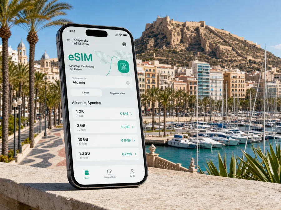eSIM für Alicante: mobiles Internet in Spanien