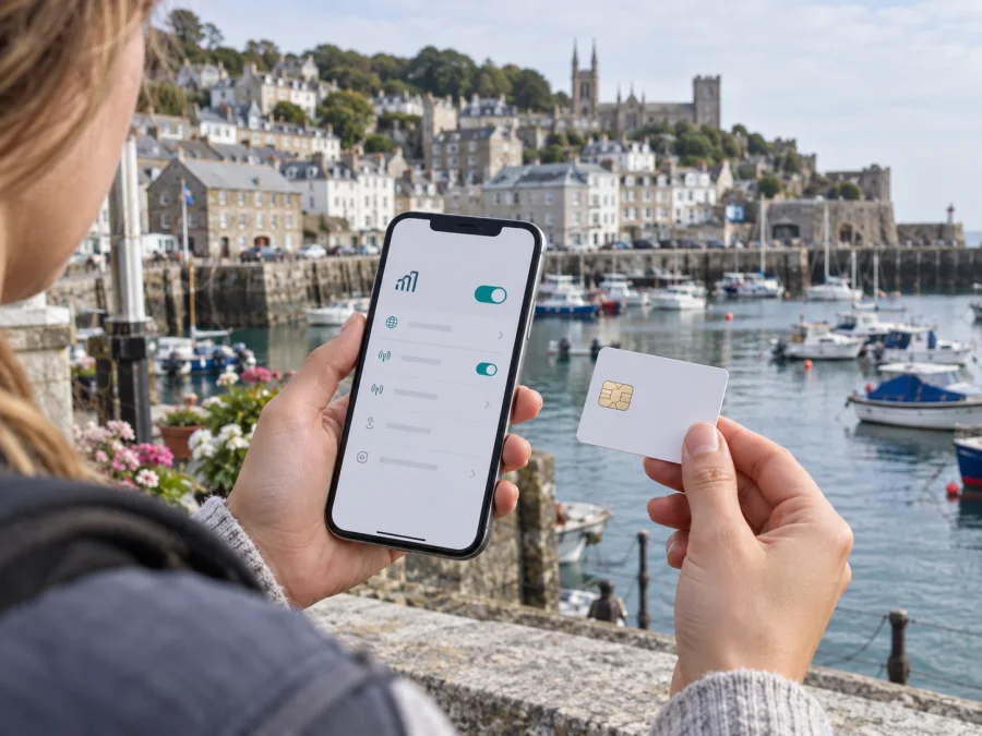 JT eSIM auf Guernsey: Voraussetzungen und Aktivierung