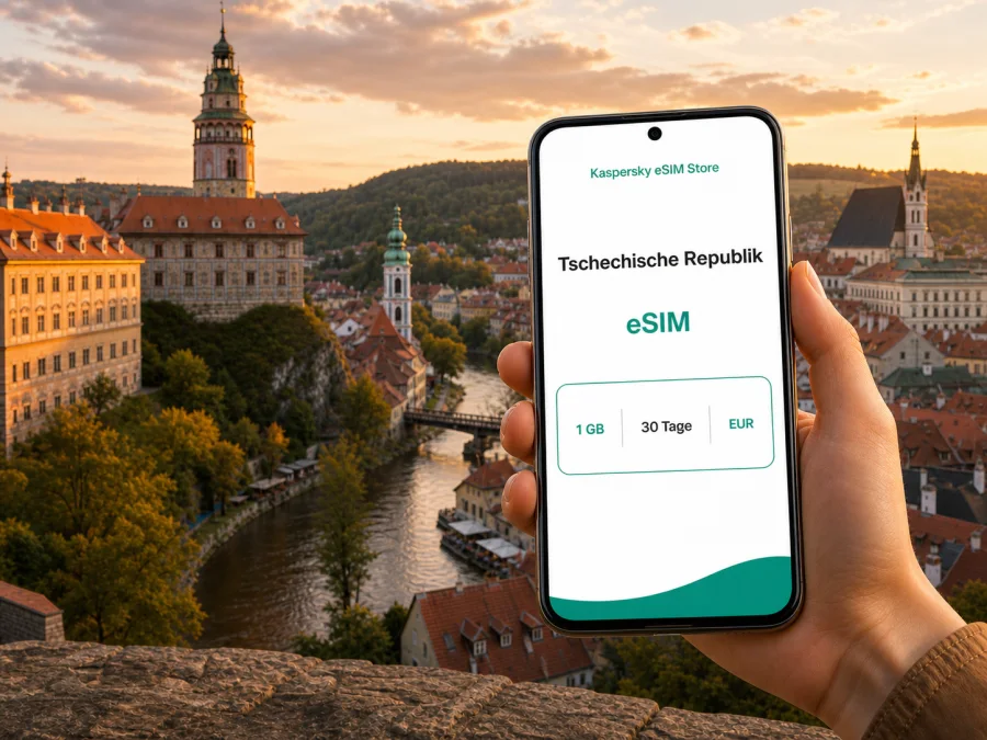 Cesky Krumlov eSIM: mobiles Internet auf Reisen