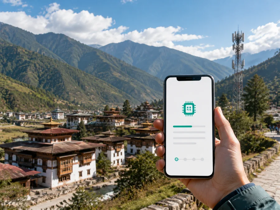 TashiCell eSIM in Bhutan: Voraussetzungen