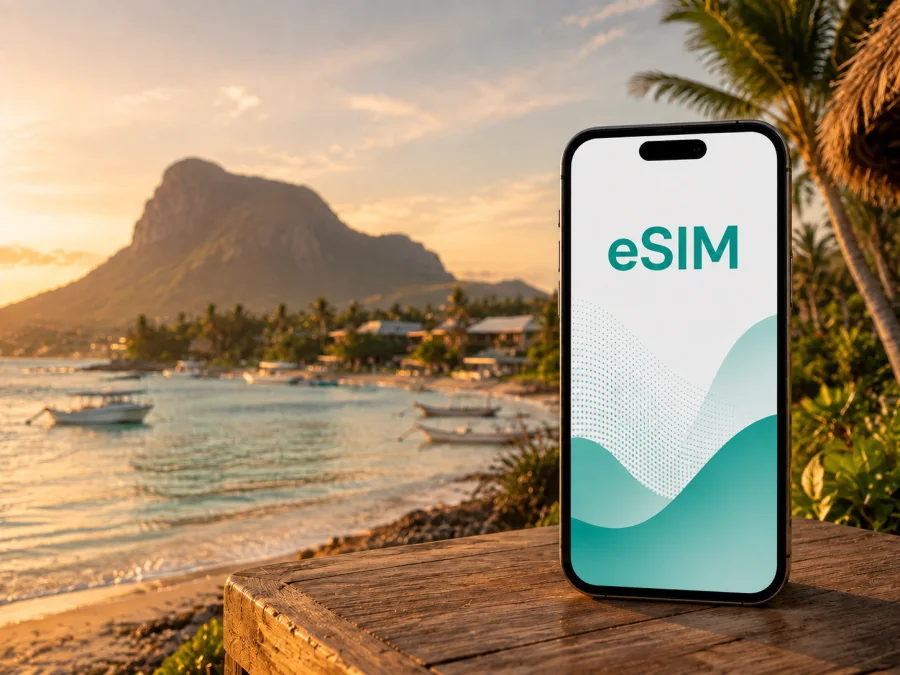 Tamarin eSIM: mobiles Internet für Mauritius