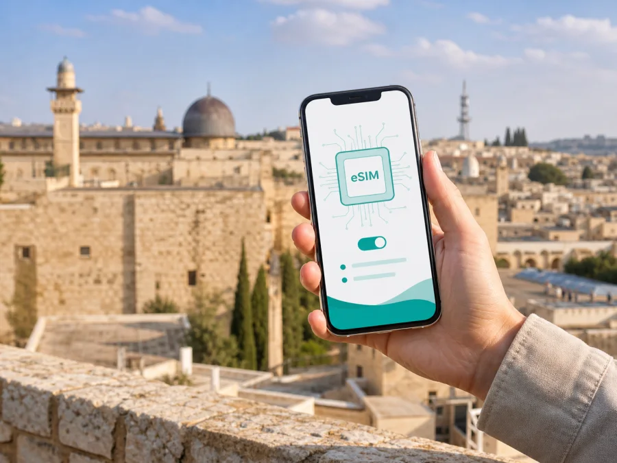Cellcom eSIM in Israel: Aktivierung und Reisehinweise