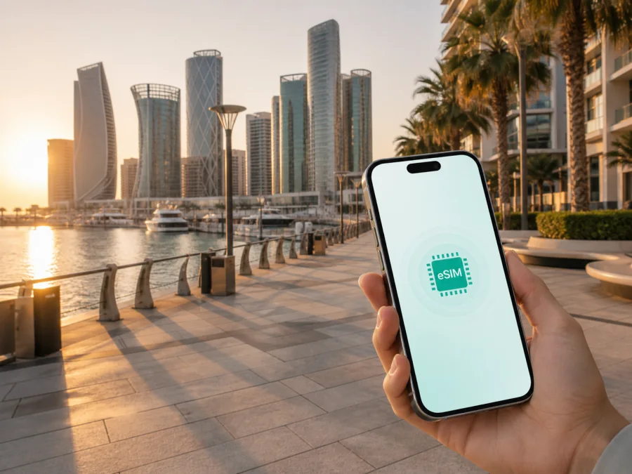 Lusail eSIM: mobiles Internet in Katar