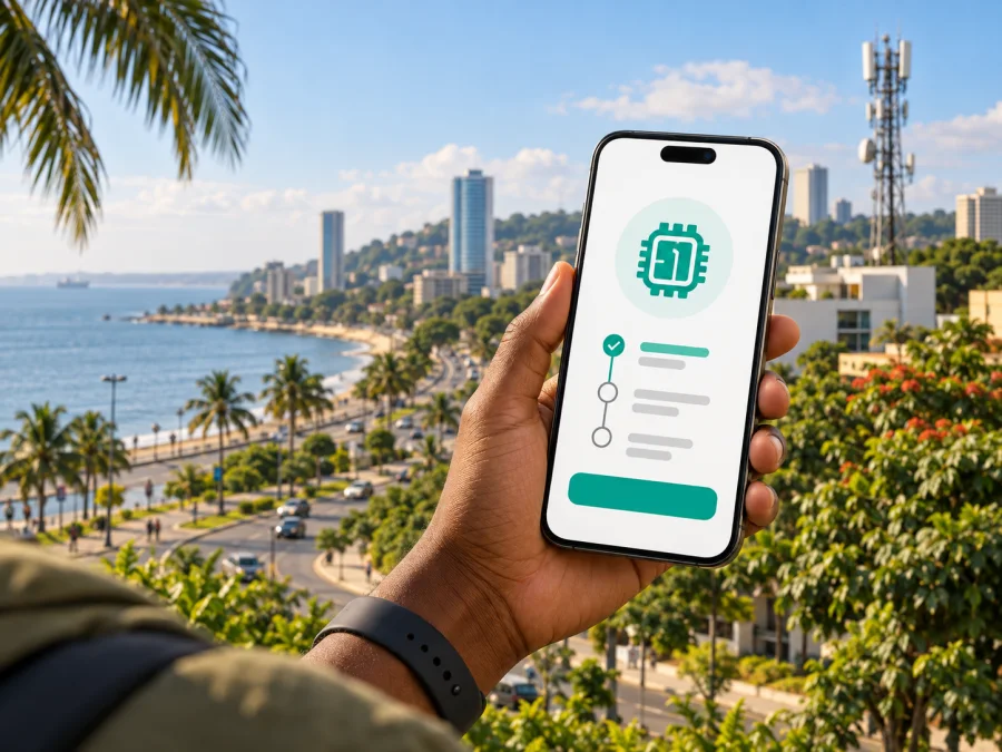 Moov Africa Gabon Telecom eSIM in Gabun