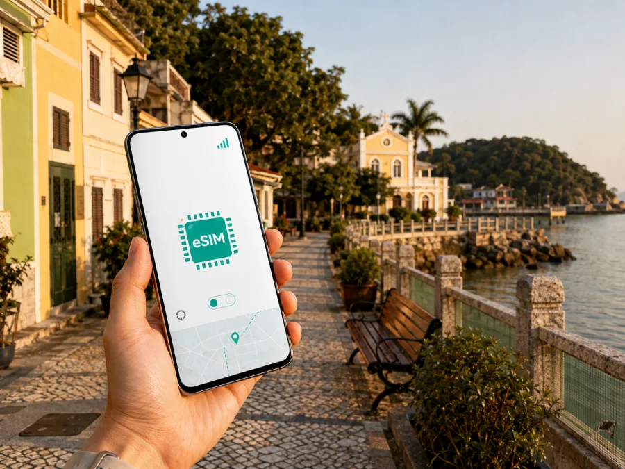 eSIM für Coloane Village: Internet in Macao