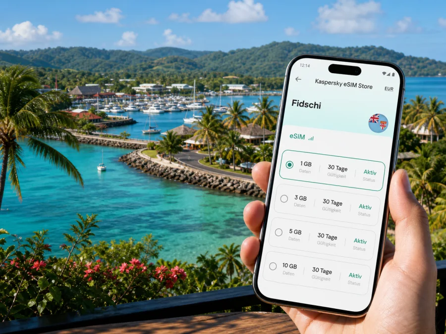 Pacific Harbour eSIM: mobiles Internet auf Fidschi