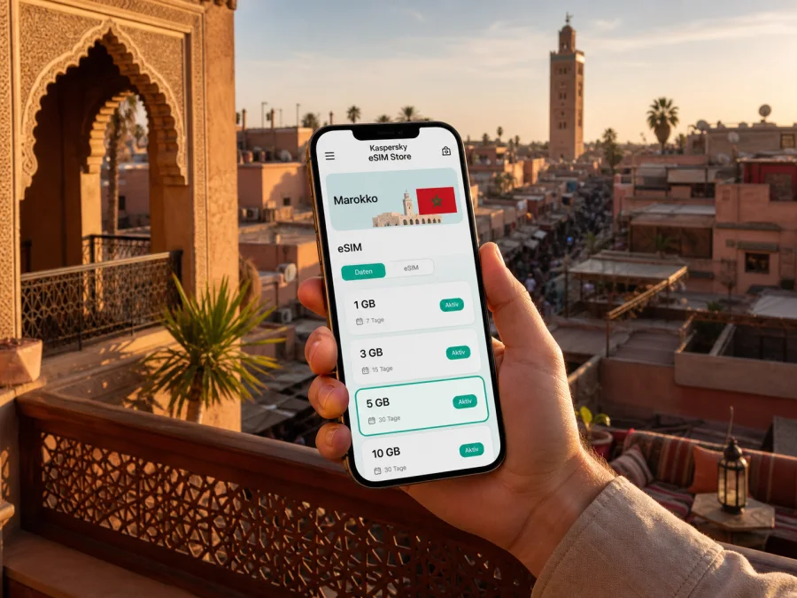 Marrakesch eSIM: Internet für Ihre Reise