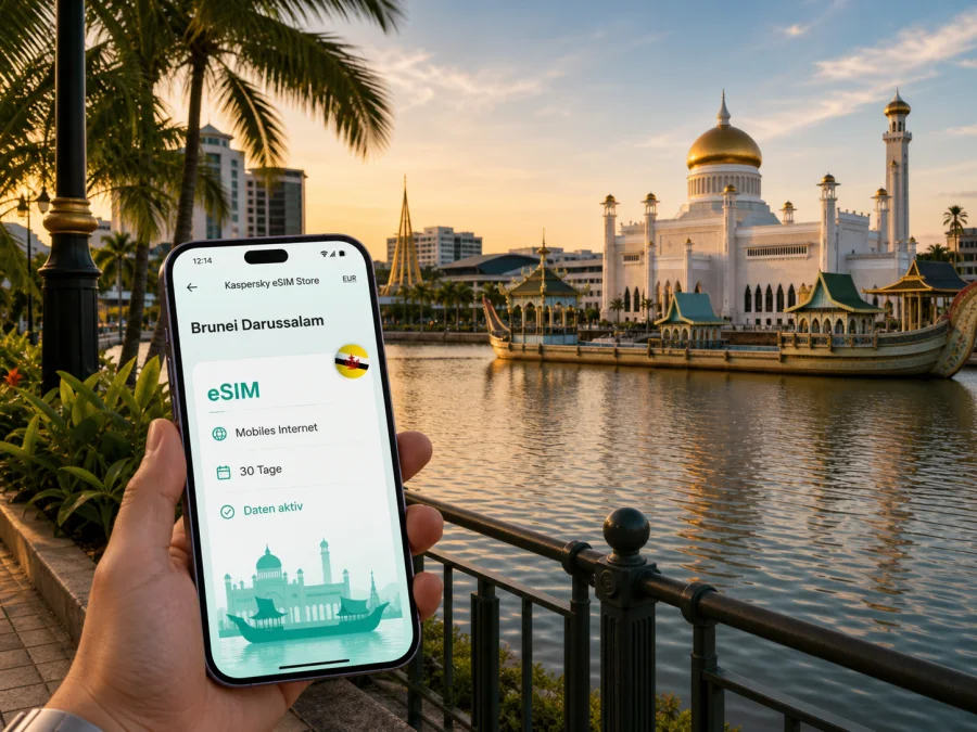Bandar Seri Begawan eSIM für mobiles Internet