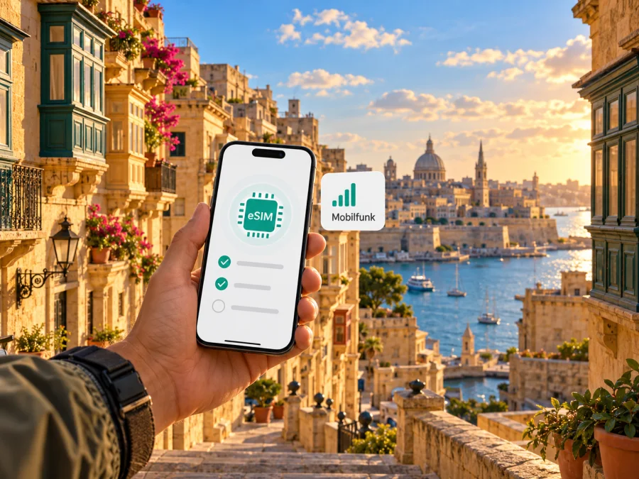 GO eSIM in Malta: Voraussetzungen und Aktivierung