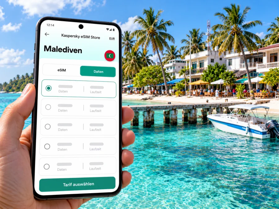 Maafushi: eSIM und mobiles Internet für die Reise