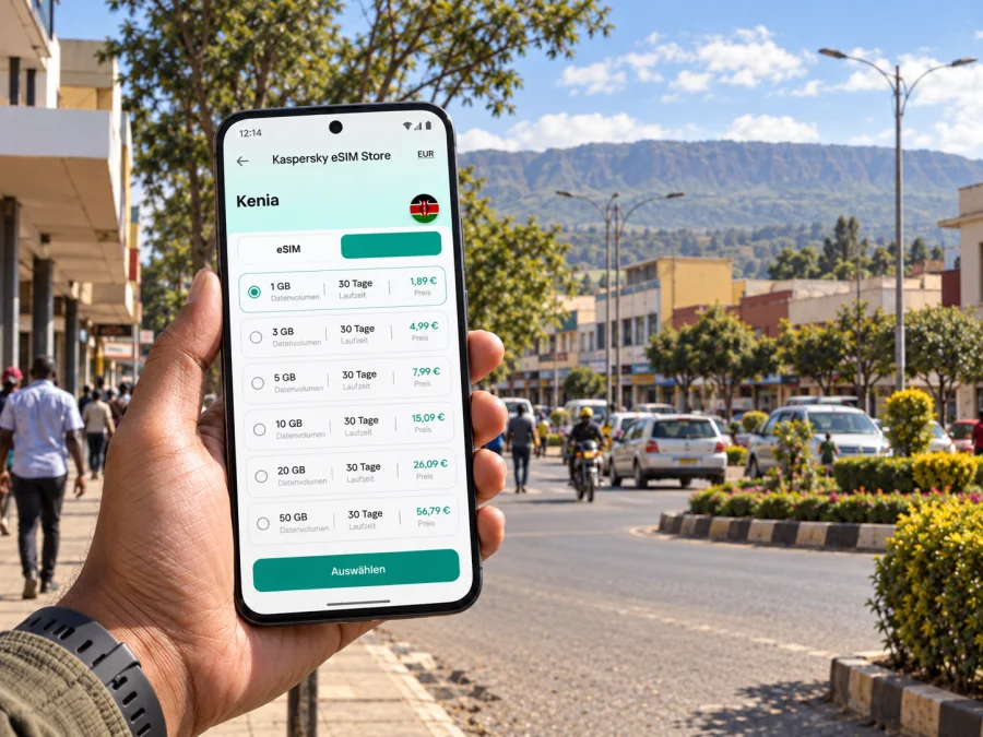 Nakuru eSIM: mobiles Internet für Kenia-Reisen