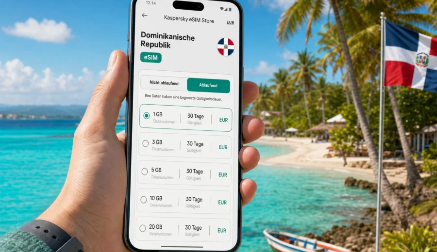 eSIM Dominikanische Republik: Internet auf Reisen
