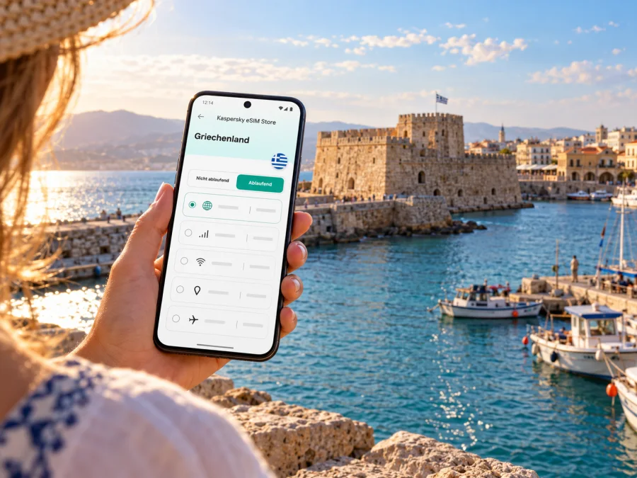 Heraklion eSIM: Mobiles Internet in Griechenland