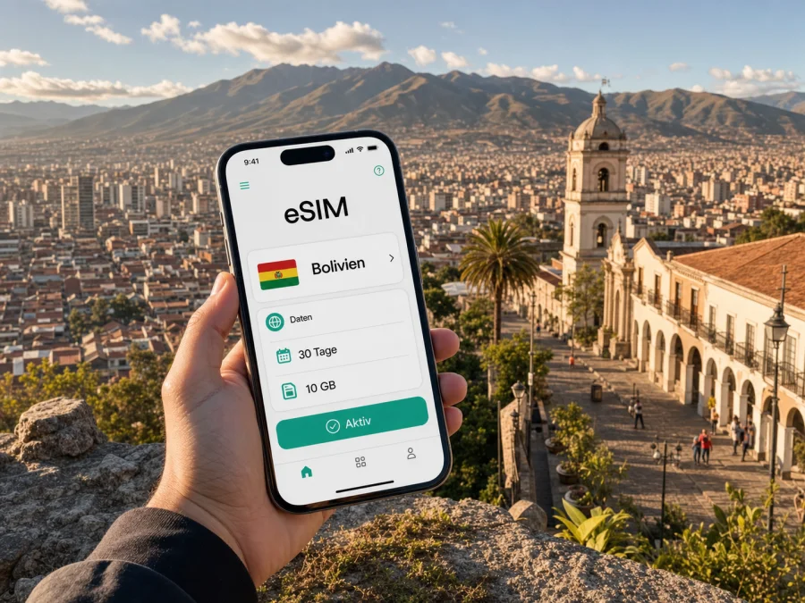 Cochabamba eSIM: Internet für Ihre Reise