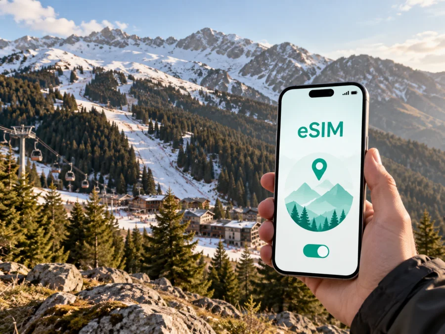 Brezovica eSIM: mobiles Internet in Kosovo