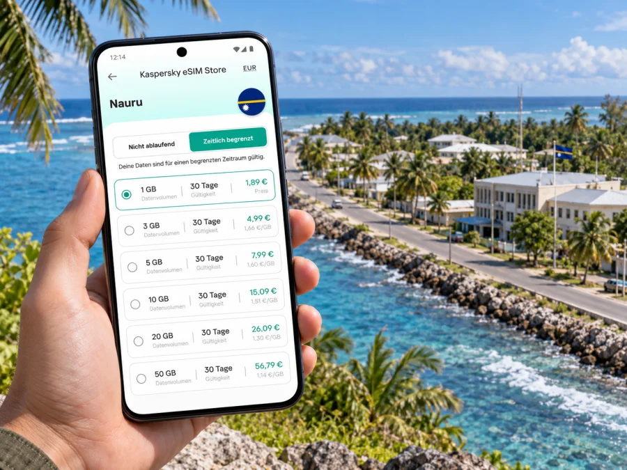 Yaren eSIM: mobiles Internet auf Nauru
