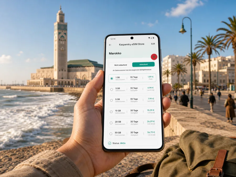 eSIM Casablanca: Internet für die Reise