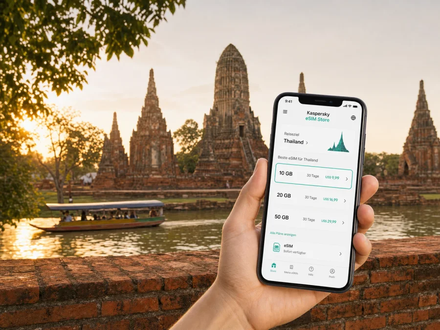 eSIM Ayutthaya: Internet für Ihre Reise