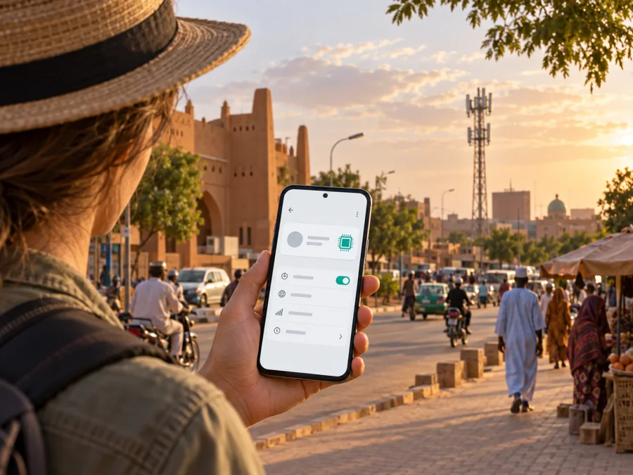Zamani Telecom eSIM im Niger: Was Reisende prüfen
