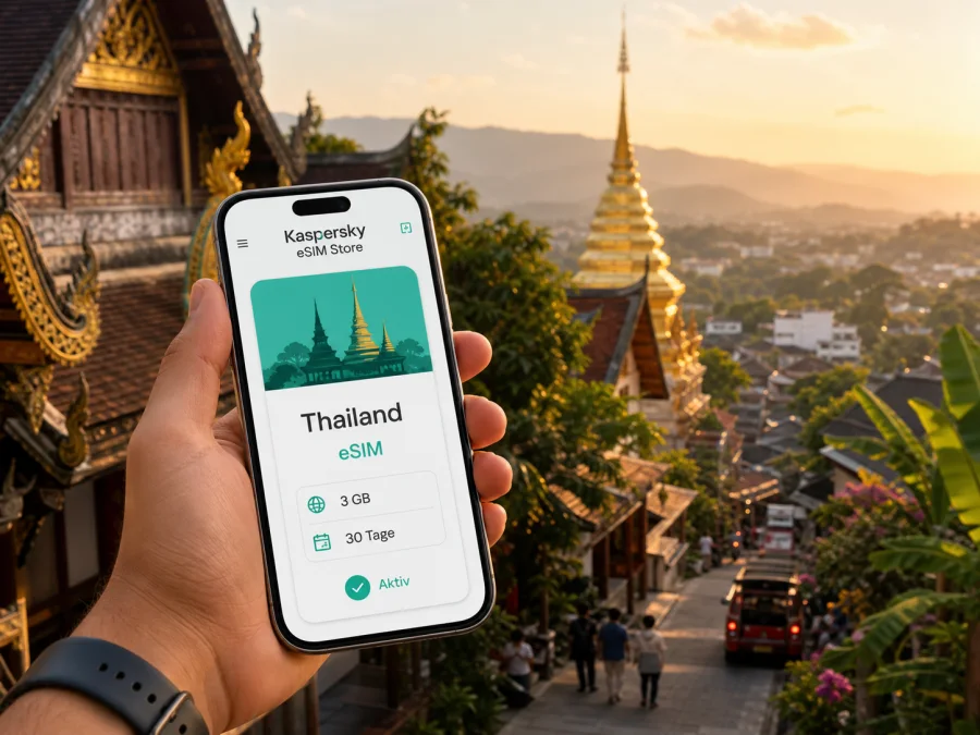 Chiang Mai eSIM: mobiles Internet auf Reisen