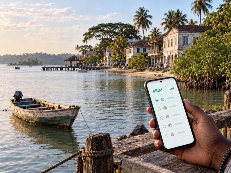 Bonthe eSIM: Mobiles Internet in Sierra Leone