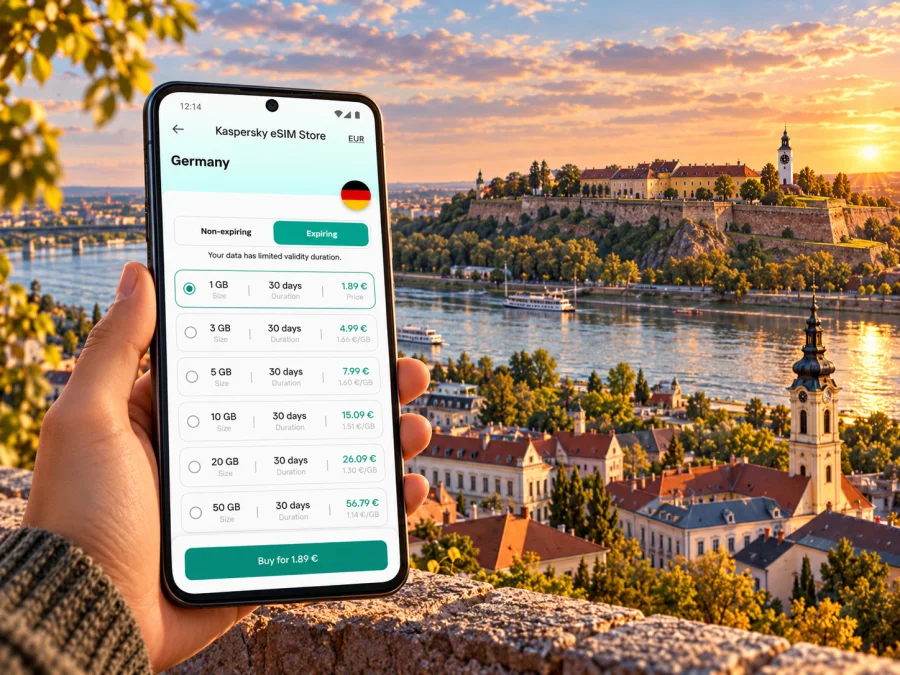 Novi Sad: eSIM für mobiles Internet und Reisen