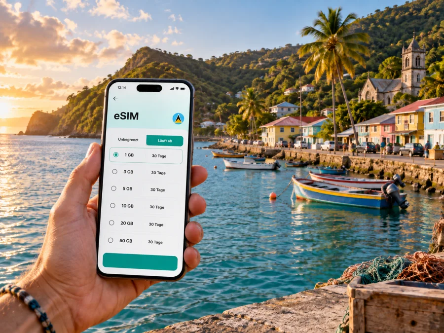 eSIM für Anse La Raye: mobiles Internet