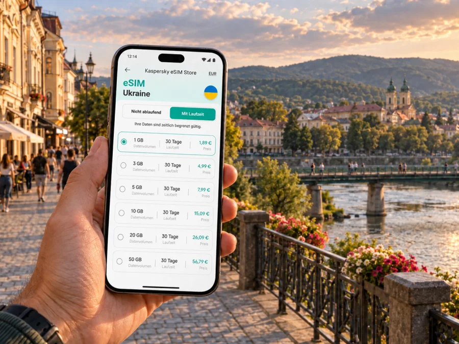 Uschhorod eSIM: mobiles Internet in der Stadt