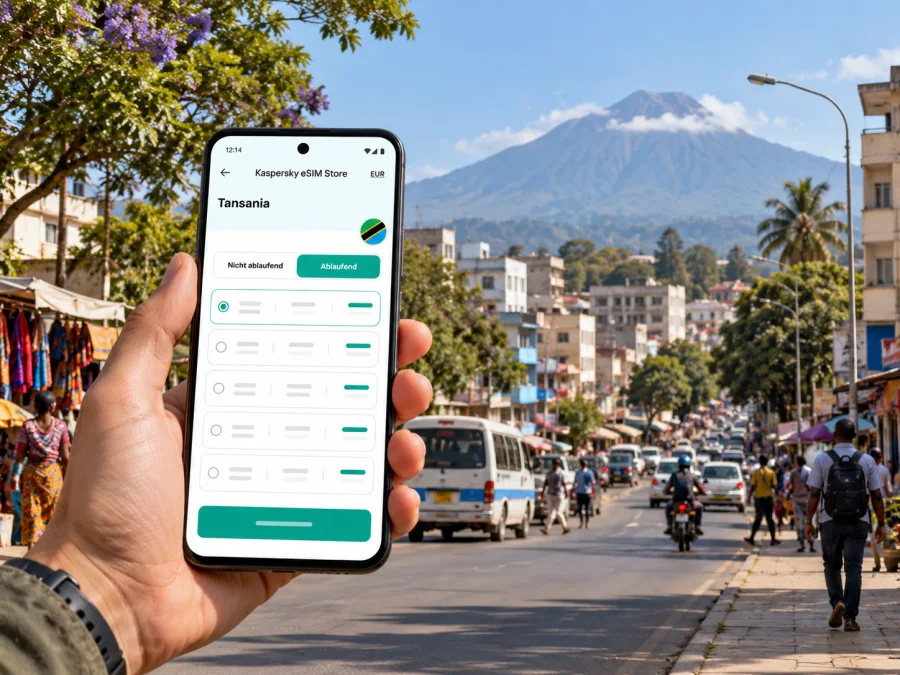 Arusha eSIM: mobiles Internet in Tansania