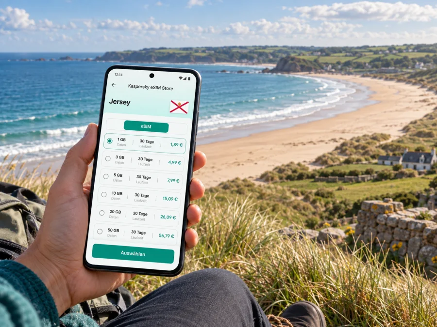 St. Ouen eSIM: Mobiles Internet auf Jersey