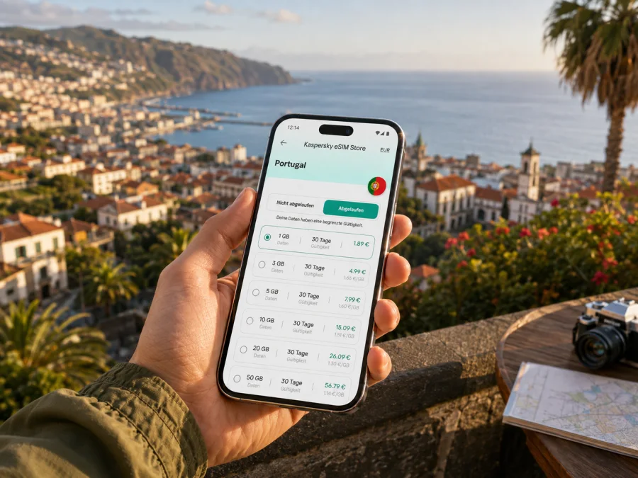 Funchal eSIM: mobiles Internet für Ihre Reise