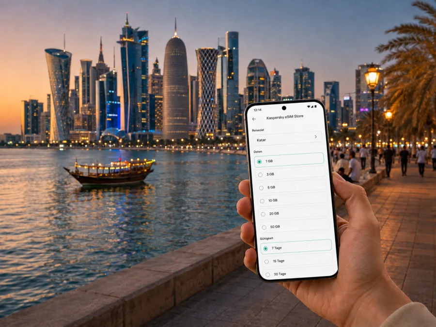 Doha eSIM: mobiles Internet für die Reise