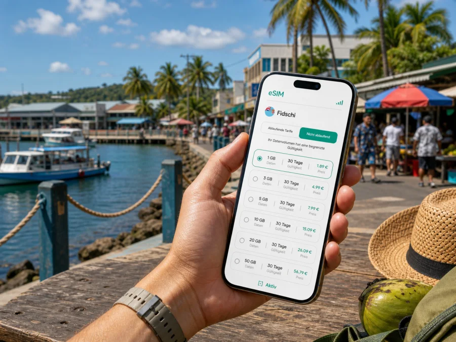 Lautoka eSIM: Internet für die Reise